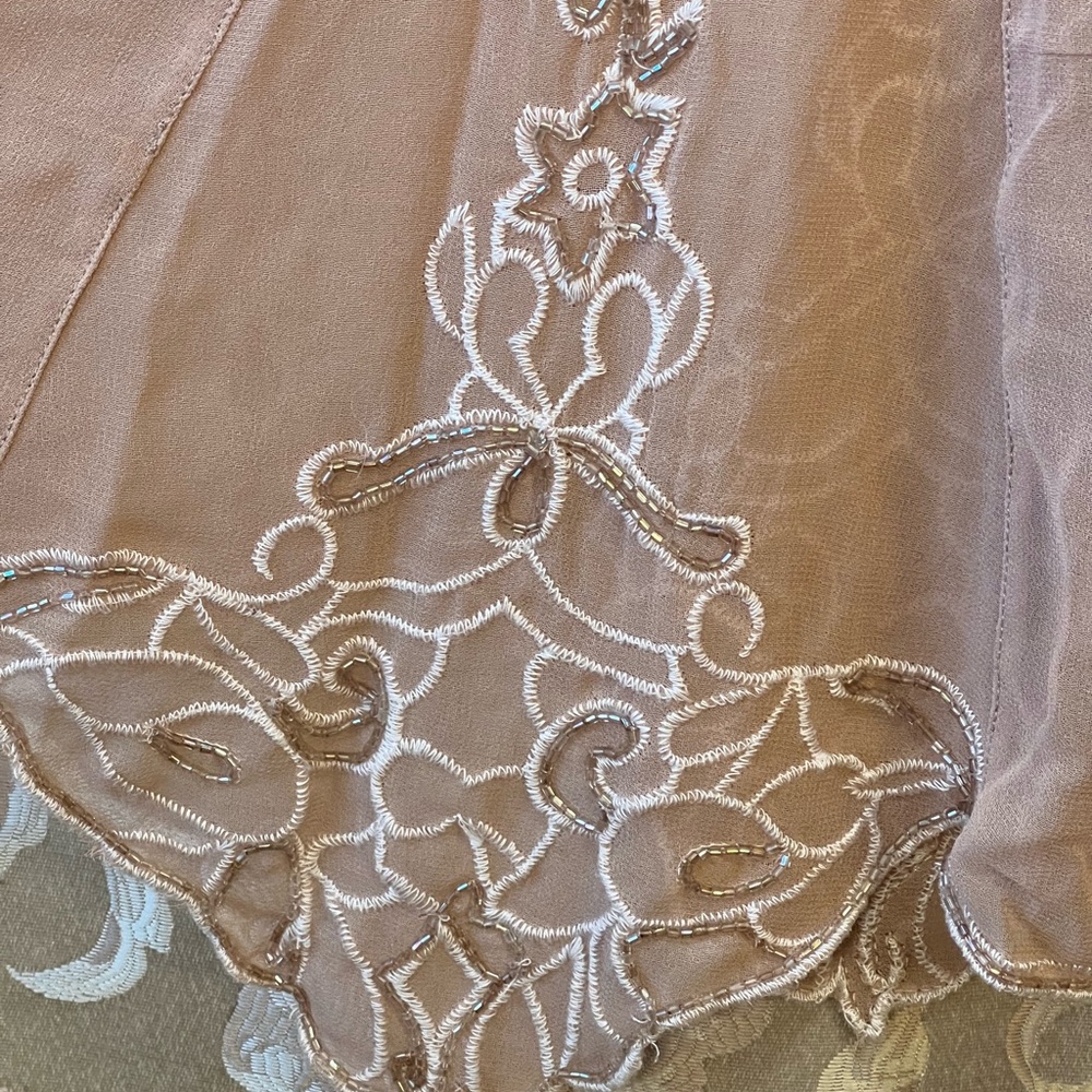 Free People Chiffon Beaded Dress - Picture 2 of 4